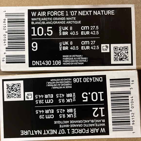 Nike Air Force 1 ‘07 NEXT NATURE ‘Fossil Rose’ WMNS sneakers - Platforms - Picture 15 of 16